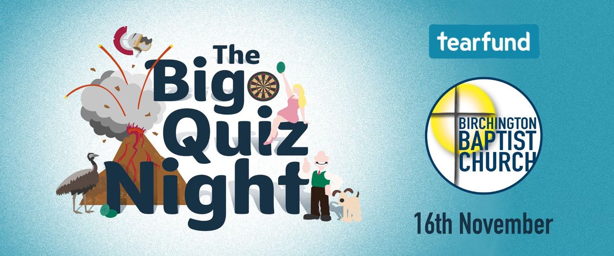 The Big Quiz Night 24 @ Birchington Baptist Church