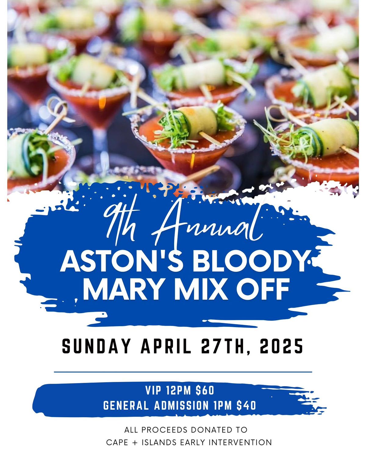 9th Annual Aston's Bloody Mary Mix-Off 