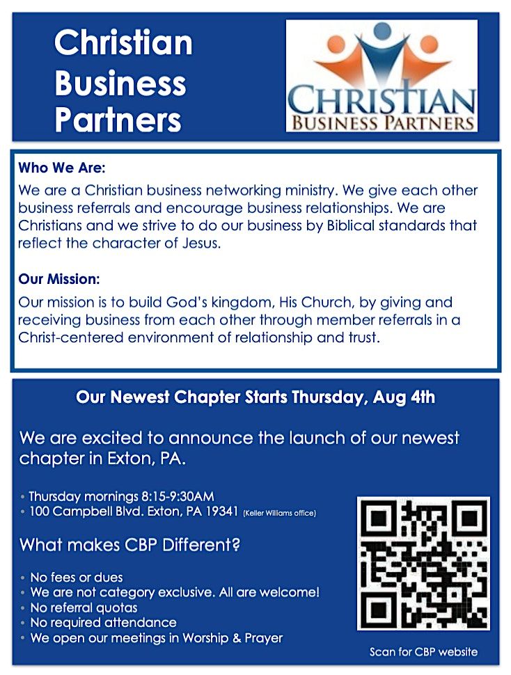 Christian Business Partners Networking
