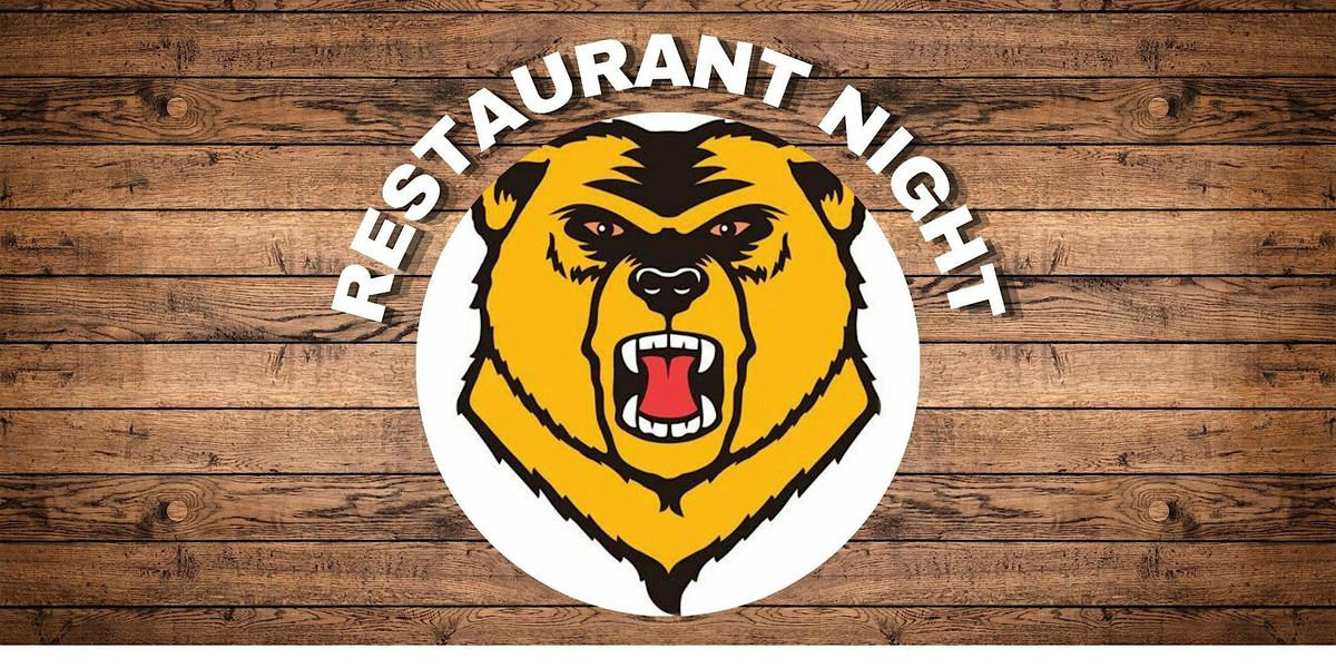 Restuarant Night @ WNE Bear's Den 9\/19