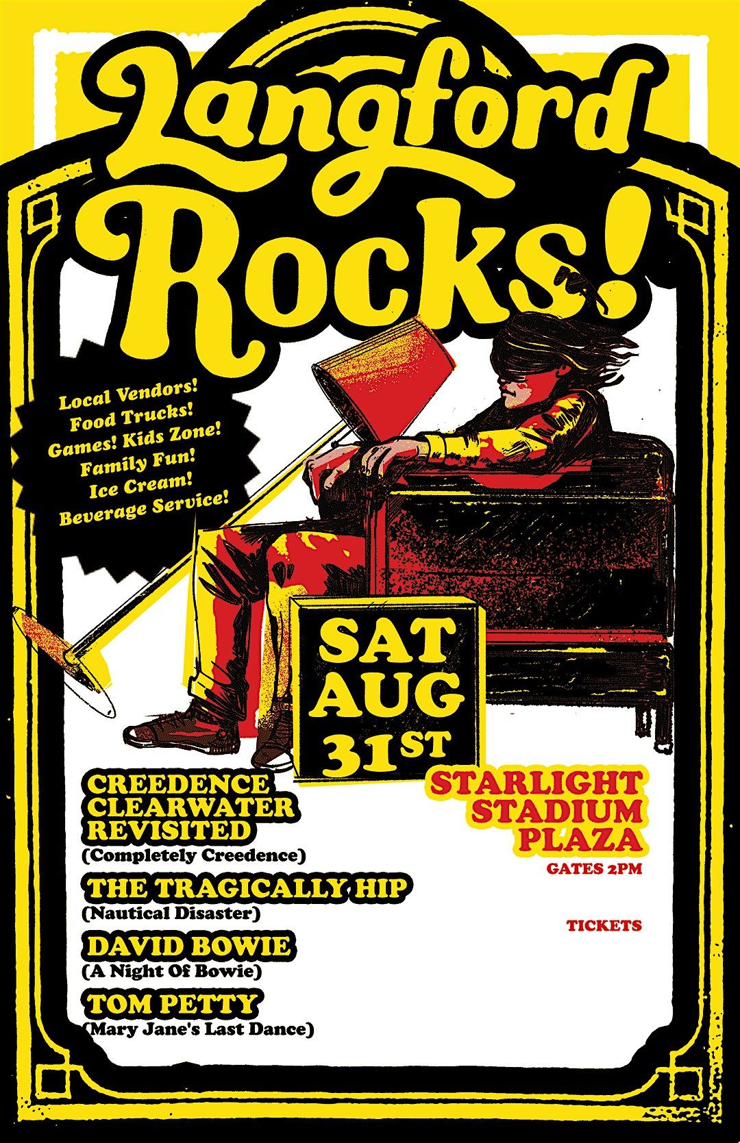 LANGFORD ROCKS!  - Classic Rock Weekend