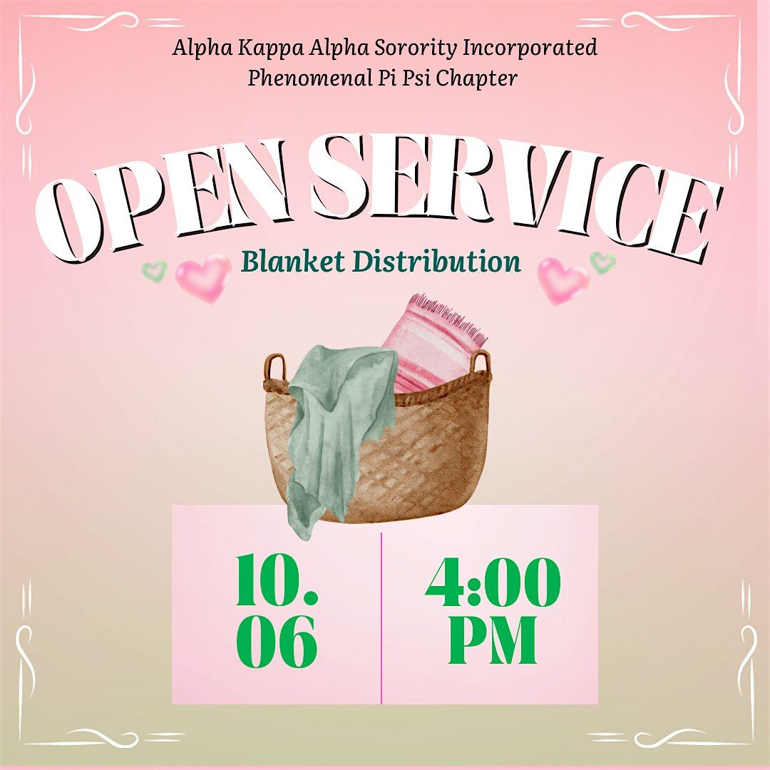 Open Service: Blanket Distribution