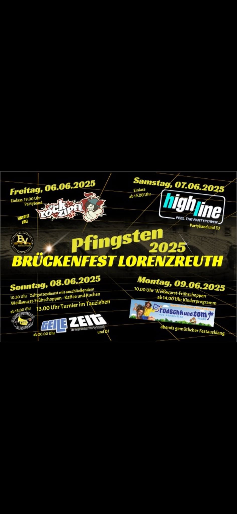 Br\u00fcckenfest Lorenzreuth