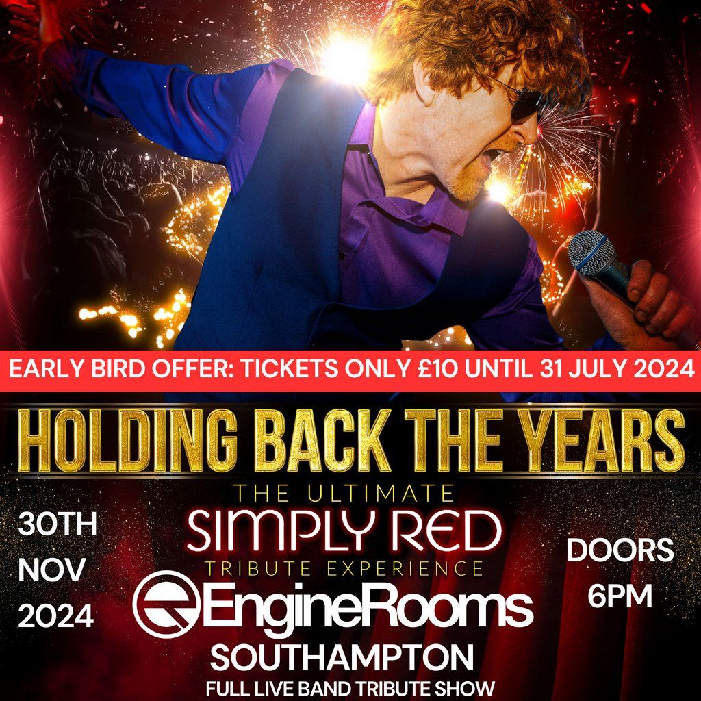 Holding Back The Years - Simply Red Tribute