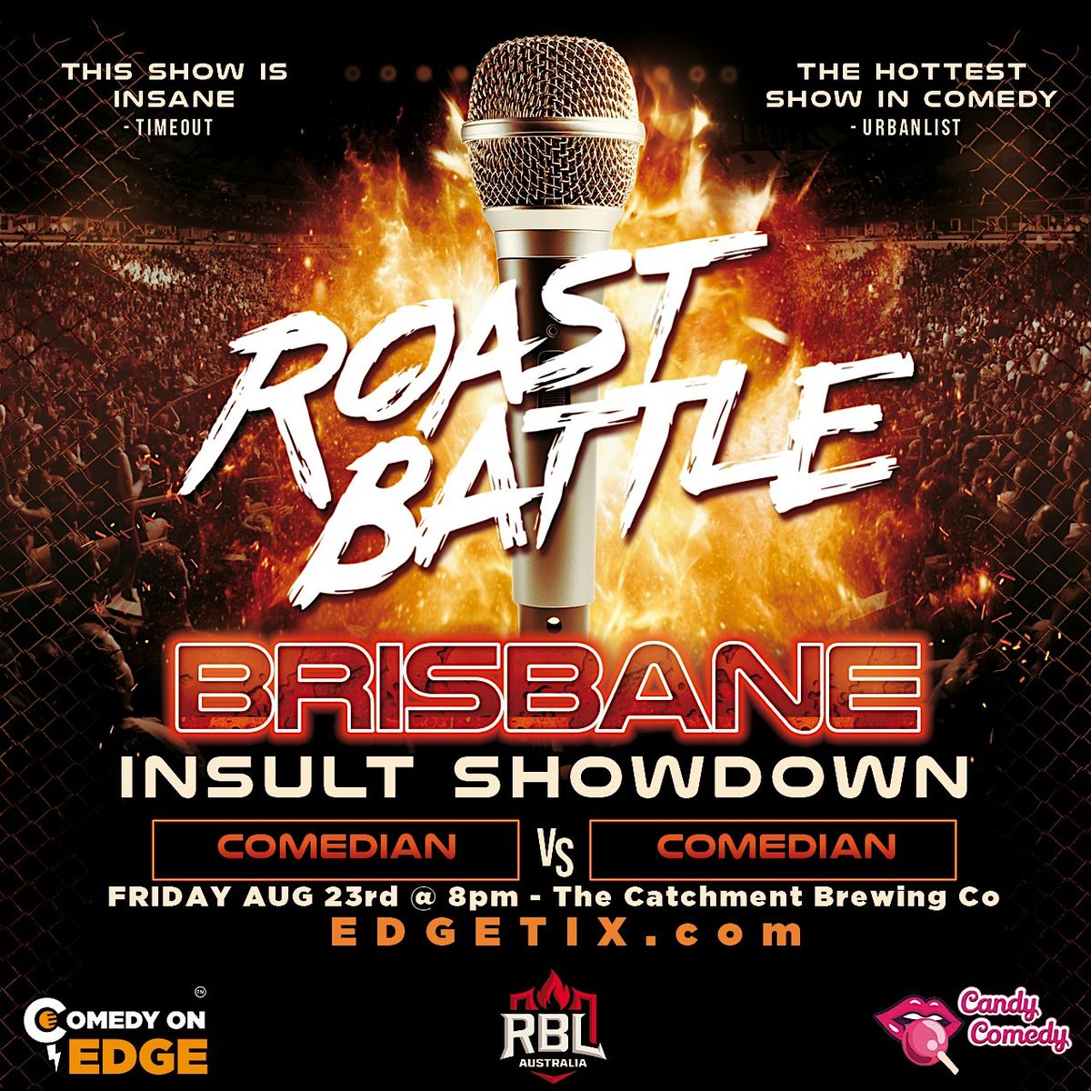 Roast Battle! Comedy Insult Showdown - Brisbane!