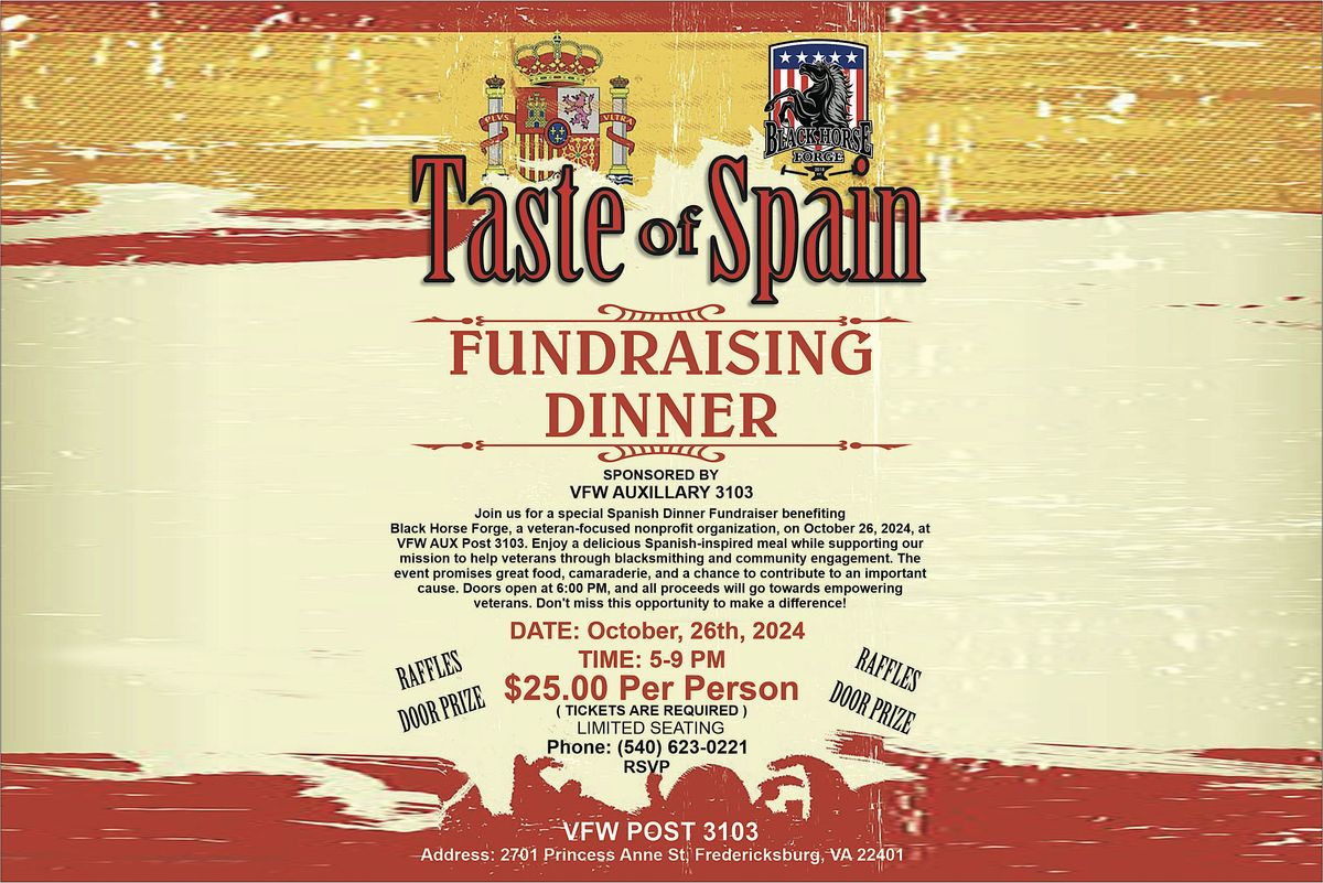 Taste of Spain Charity Dinner