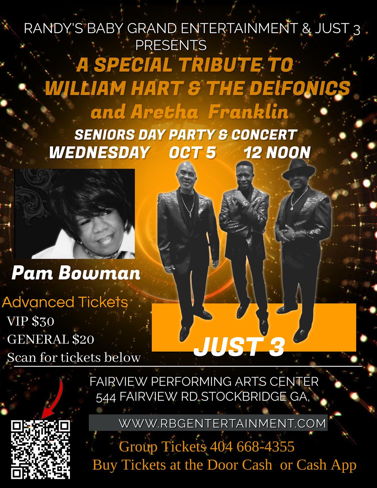 Delfonics and William Hart Live Band Tribute