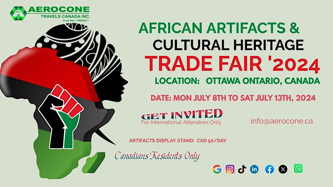 AFRICAN ARTIFACTS & CULTURAL HERITAGE   TRADE FAIR