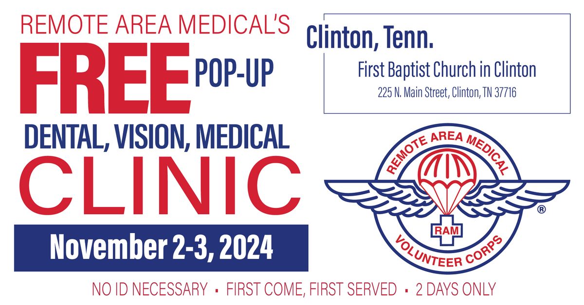 RAM Free Clinic  - Clinton, TN