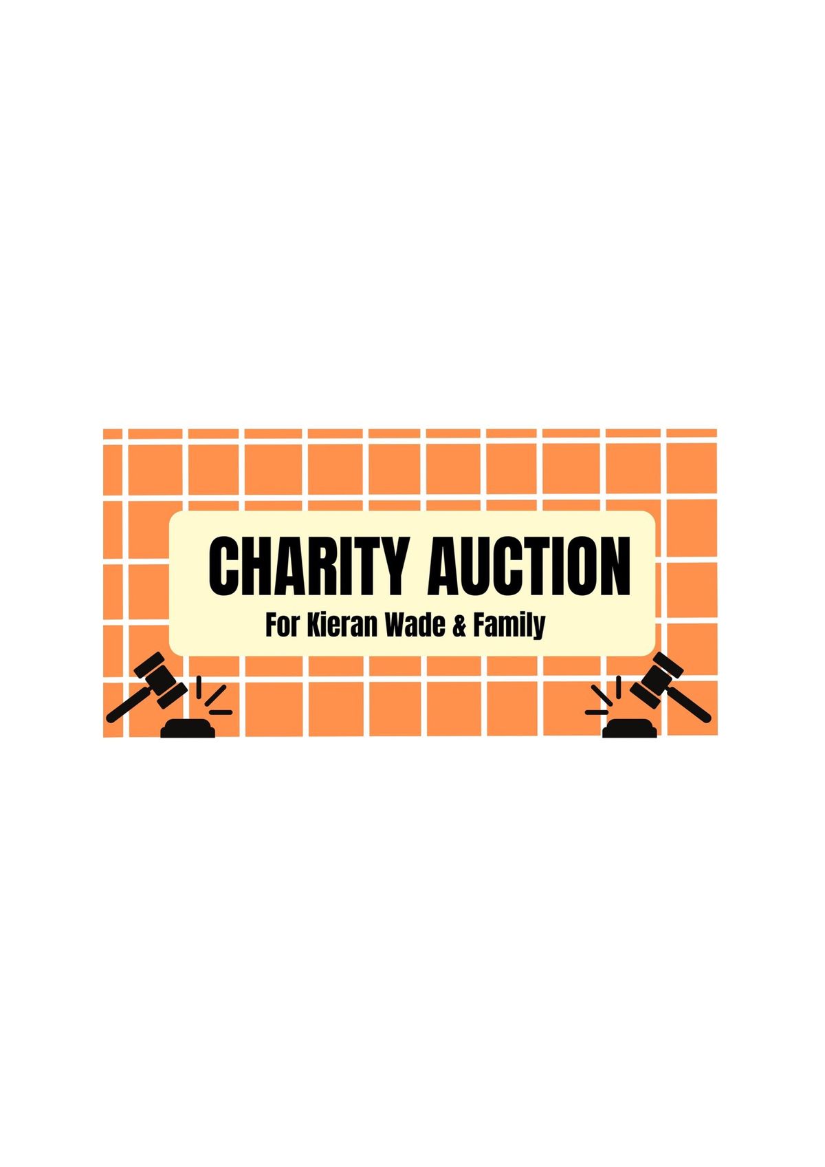 CHARITY AUCTION- KIERAN WADE 