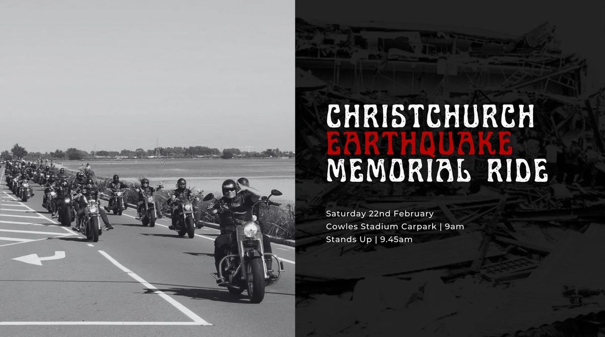 Christchurch Earthquake Memorial Ride