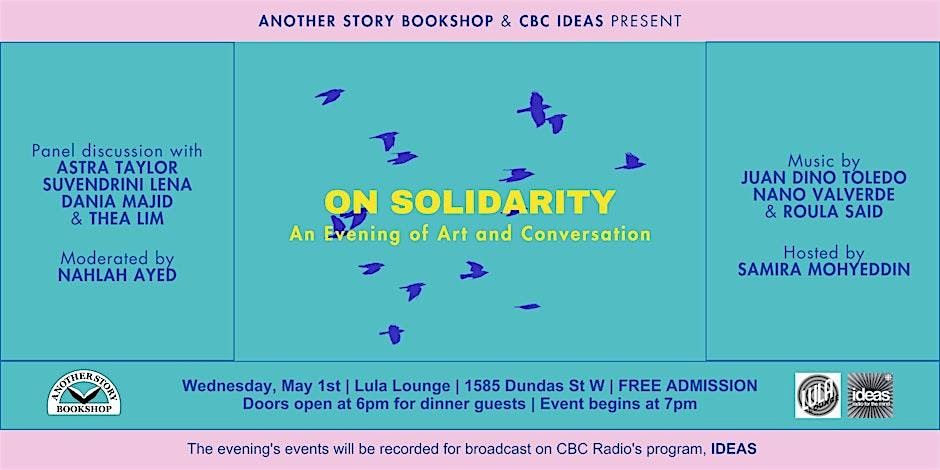 On Solidarity: An Evening of Art and Conversation