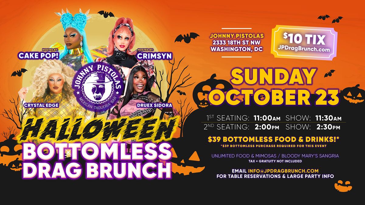 Johnnys Angels Halloween Bottomless Drag Brunch!, Johnny Pistolas