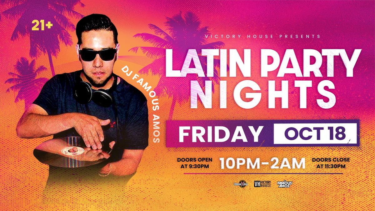 21+ Latin Party Nights