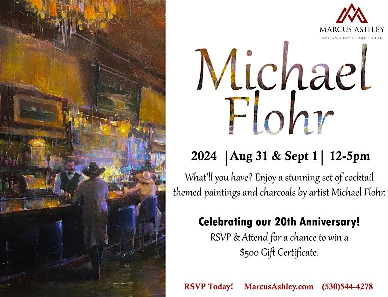 Meet the Artist - Michael Flohr - August 31st & September 1st