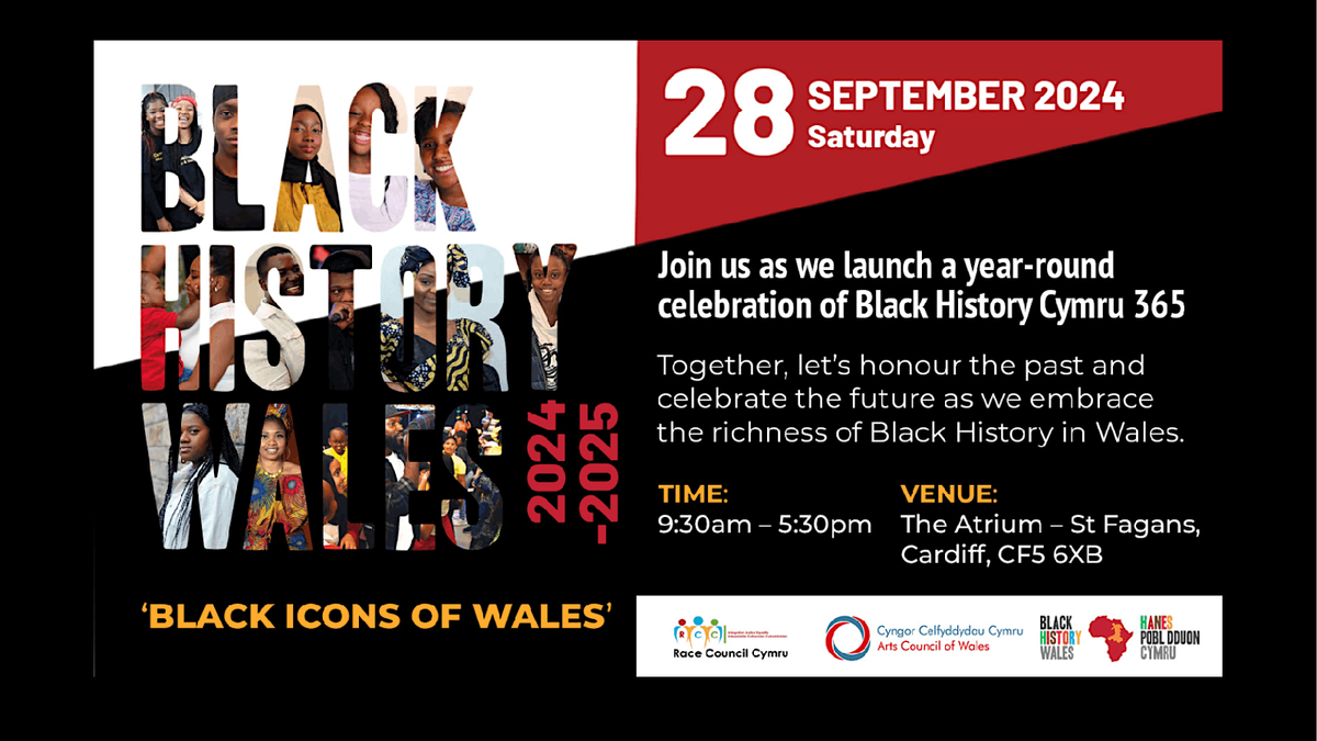 BLACK HISTORY WALES  365 ' BLACK ICONS OF WALES'