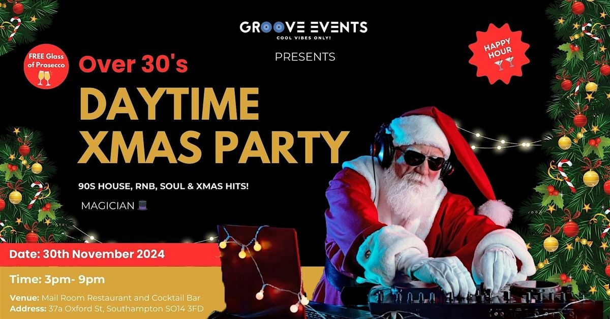 Over 30s Xmas Daytime Clubbing