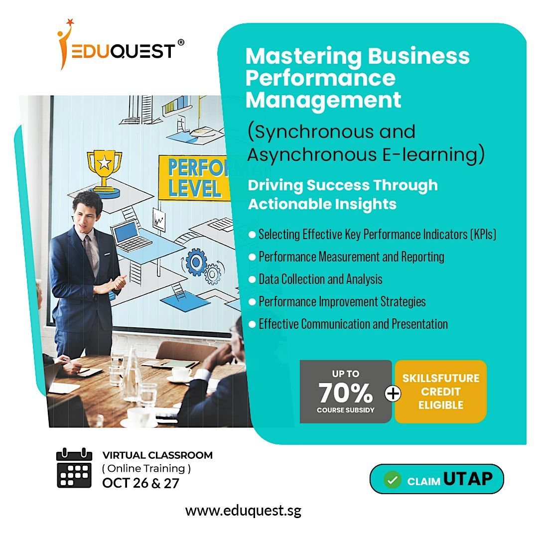 Mastering Business Performance Management Course