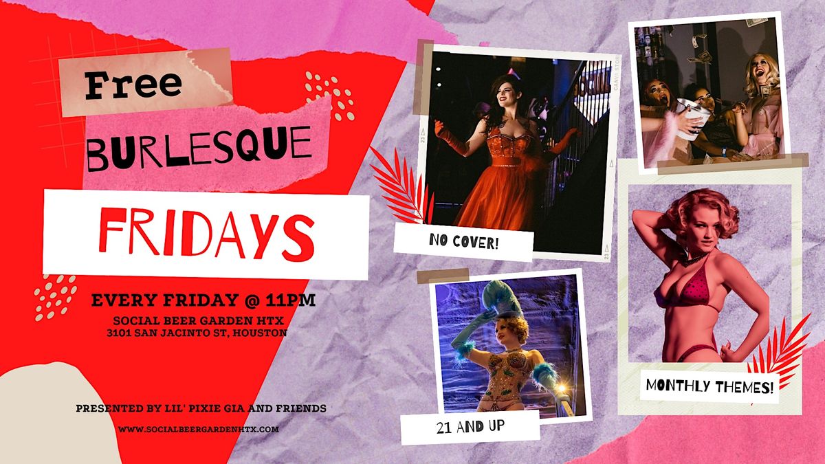 Free Burlesque Fridays