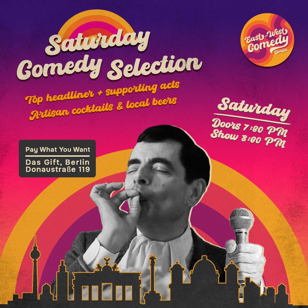 English stand-up: Saturday Comedy Selection w. Mina Liccione (USA)