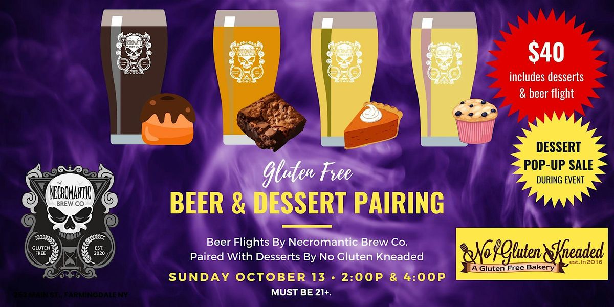 Beer & Dessert Pairing at Necromantic Brew Co (Farmingdale)