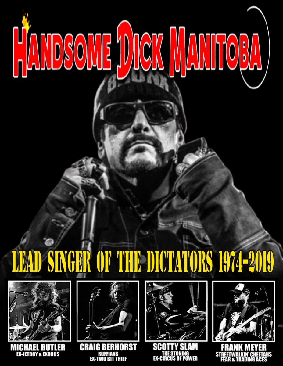 HANDSOME DICK MANITOBA Sings THE DICTATORS... and Other Punk Classics! F...