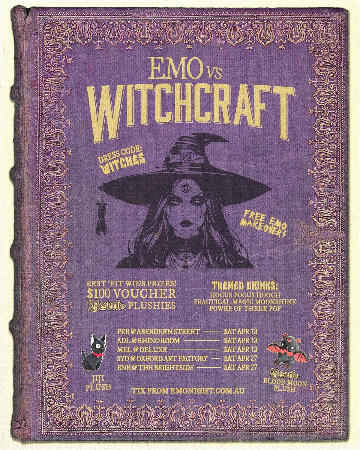 Emo VS Witchcraft - Emo Night Perth - April