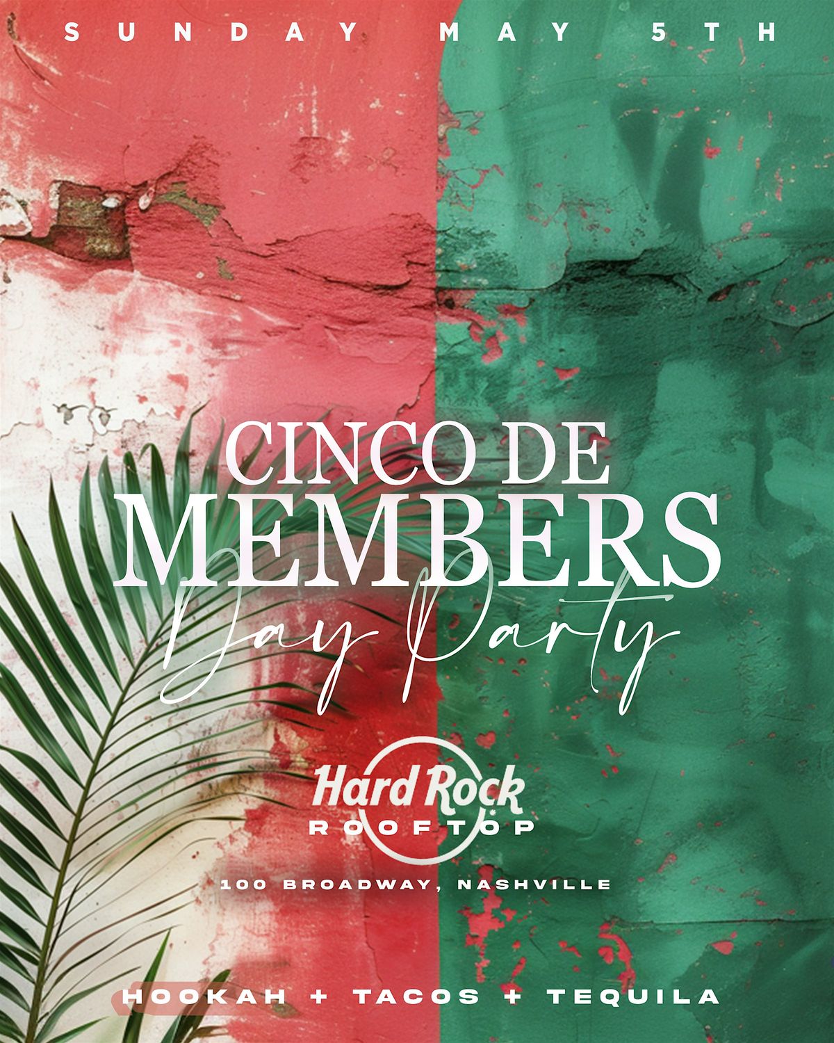 Members Day Party - Cinco De Mayo Edition sponsored by Shadow Tequila