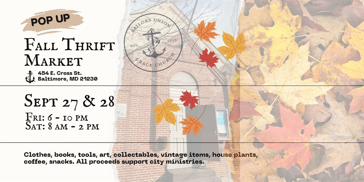 Fall Thrift Market