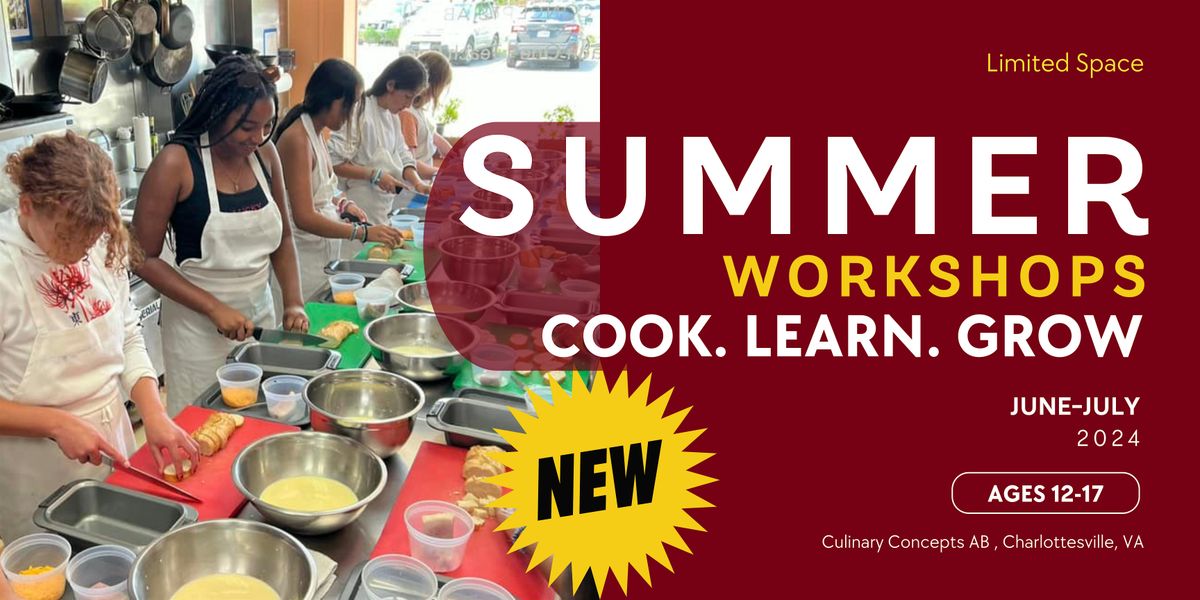 Summer Cooking Workshops- Home Made Pasta Class