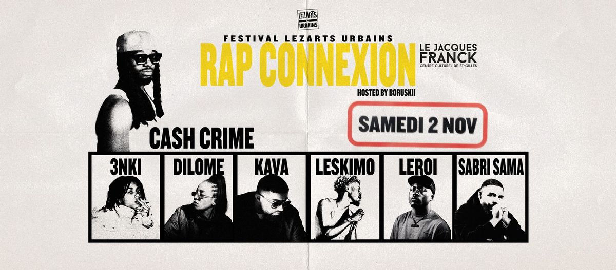 RAP CONNEXION - BXL - MARSEILLE - FLU 2024