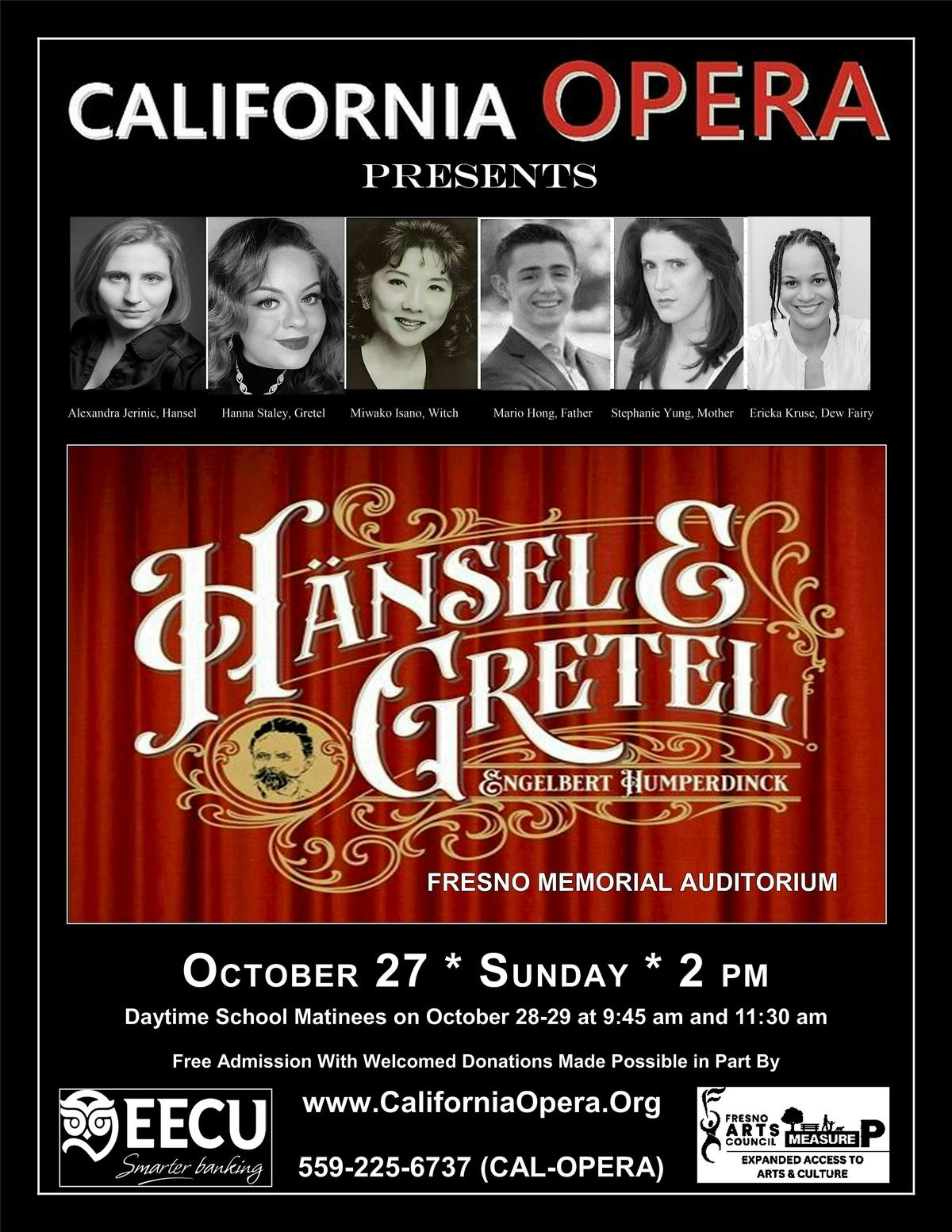 Cal Opera Presents "Hansel and Gretel"