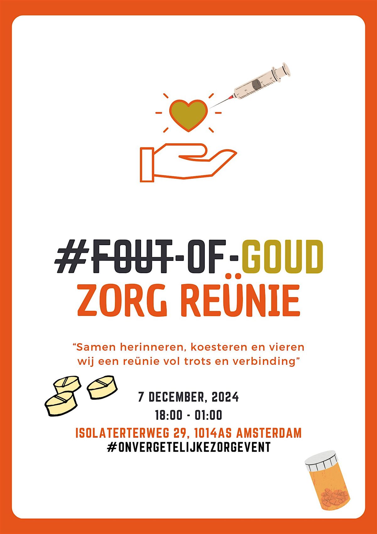 Zorg Re\u00fcnie #FOUT-OF-GOUD