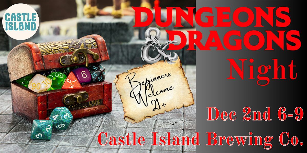 Dungeons & Dragons Night @ Castle Island Brewing