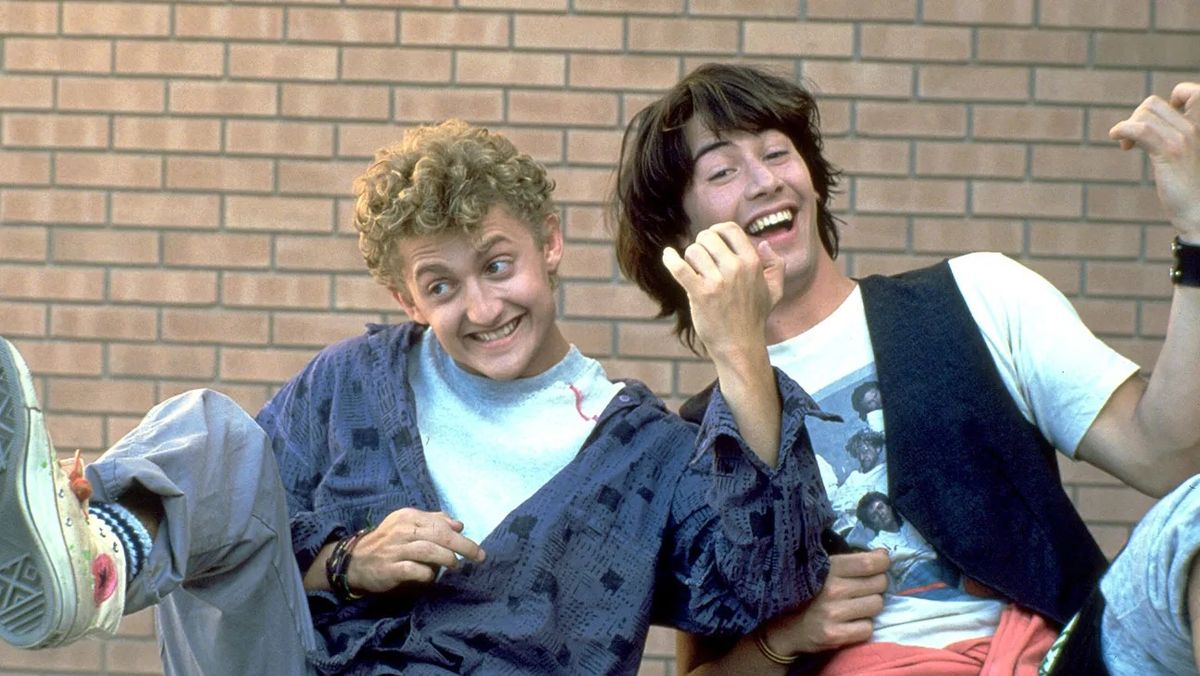 BILL AND TED\u2019S EXCELLENT ADVENTURE (1989) - on the big screen