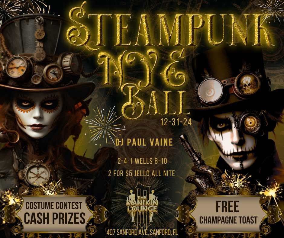 New Year\u2019s Eve Steampunk Ball