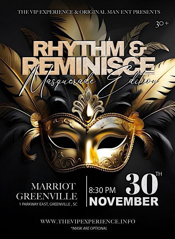 Rhythm & Reminisce Masquerade Edition