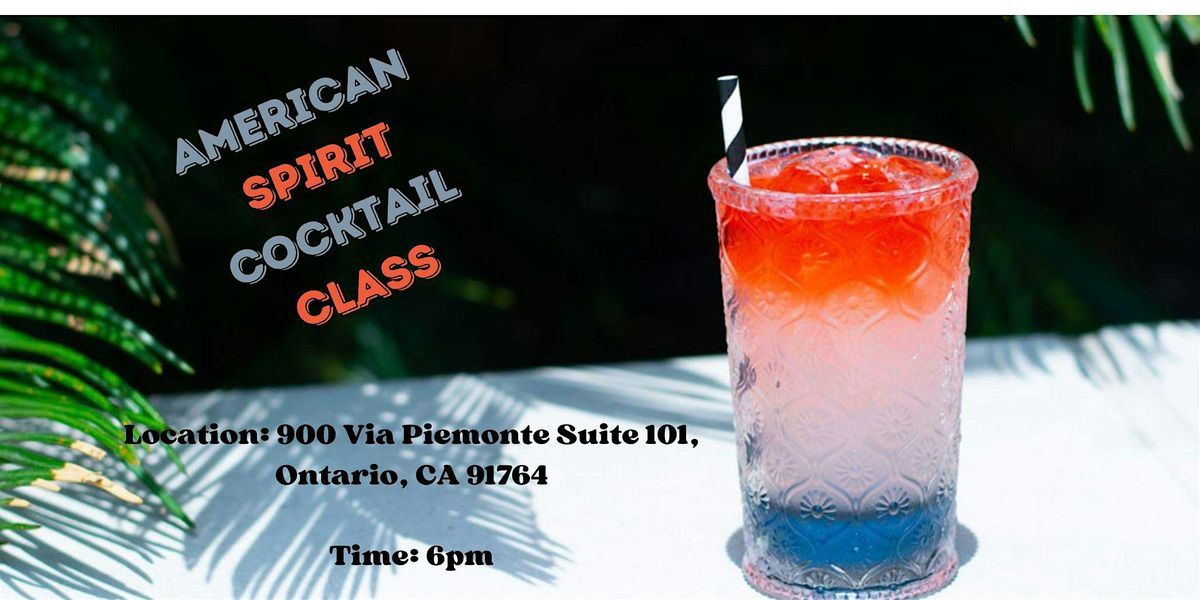 Eureka American Spirit Cocktail Class