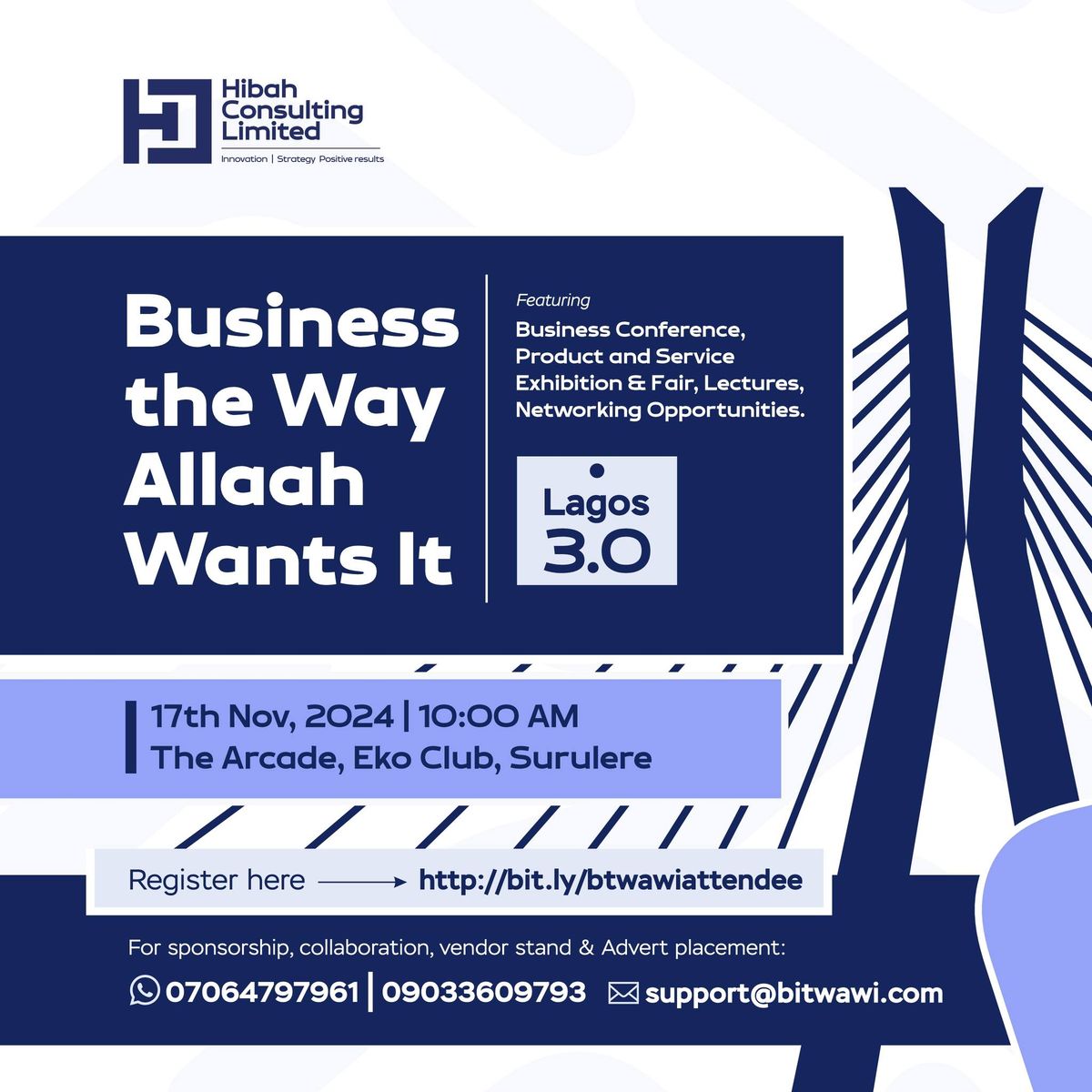 Business The Way Allaah Wants it Lagos 3.0