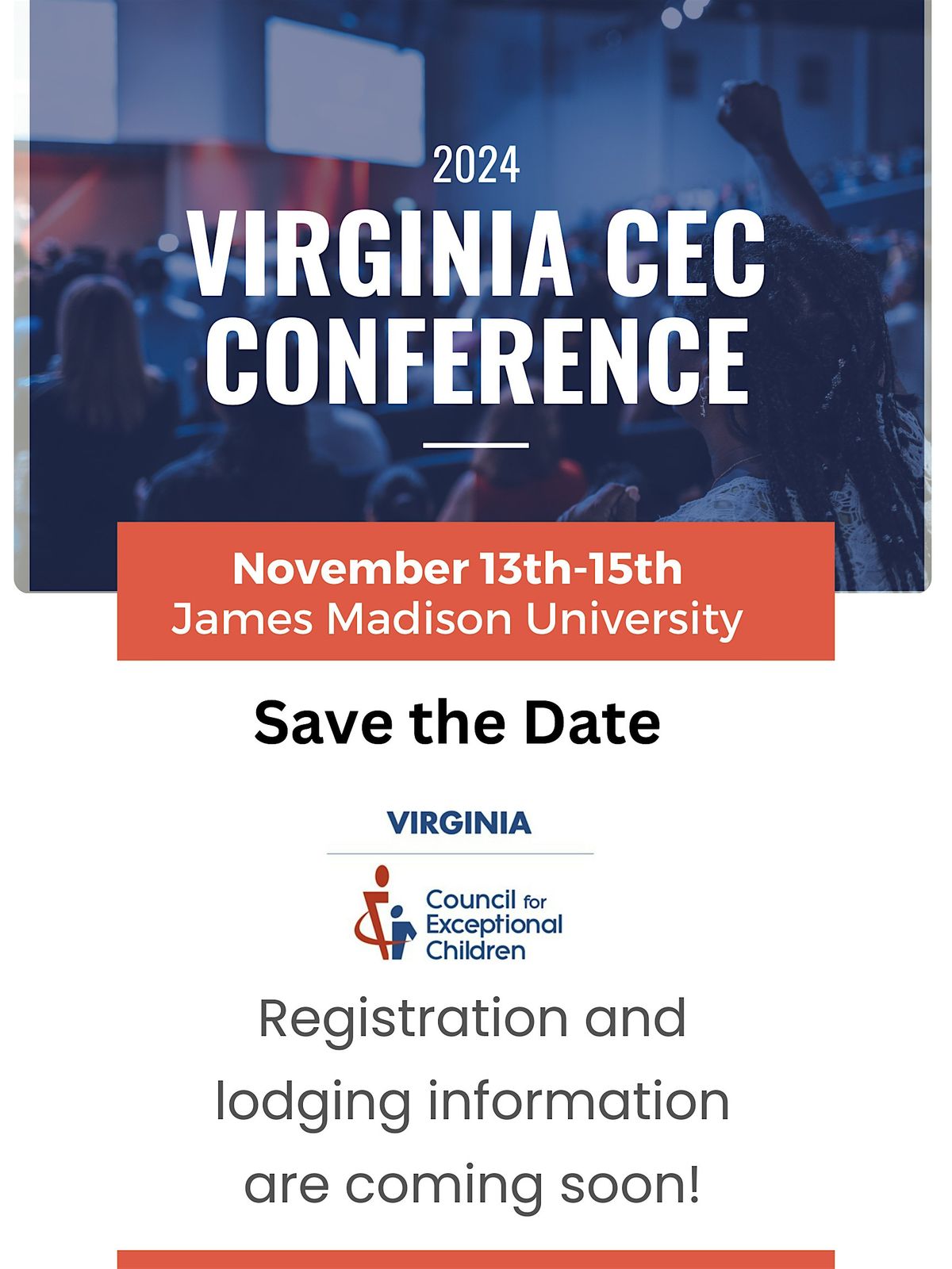 2024 Virginia CEC Conference @ James Madison University