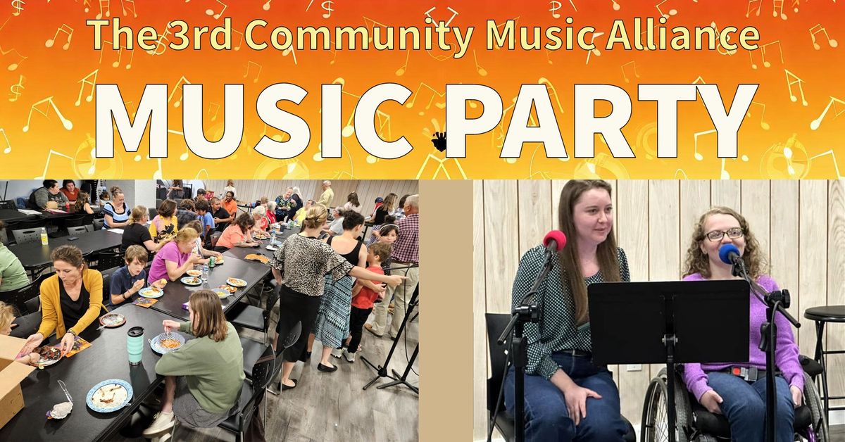 Music Party - informal student concert with pitch-in dinner