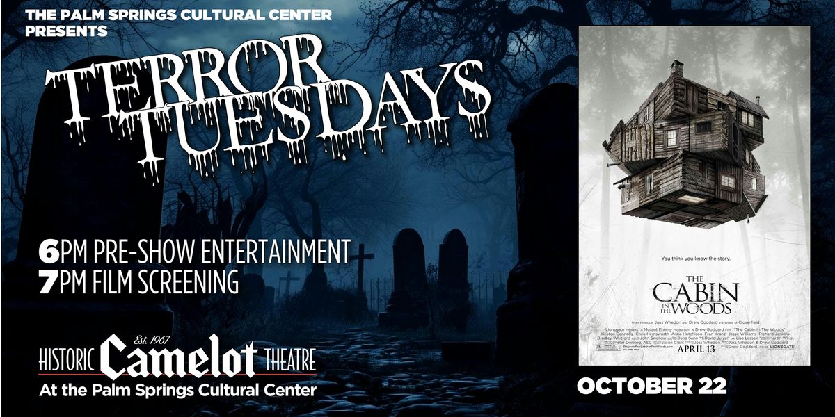 Terror Tuesdays are Back  with THE CABIN IN THE WOODS!