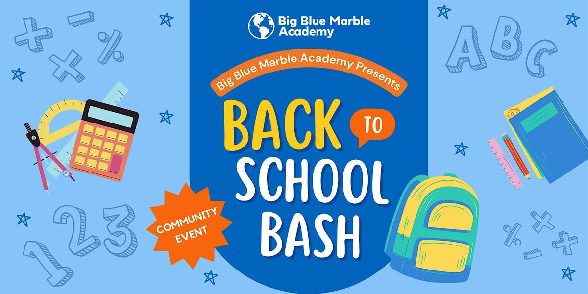 Back to School Bash