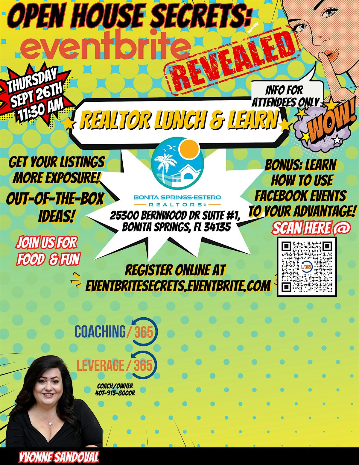 Realtor Lunch & Learn  "Open House: Eventbrite SECRETS REVEALED" JAX