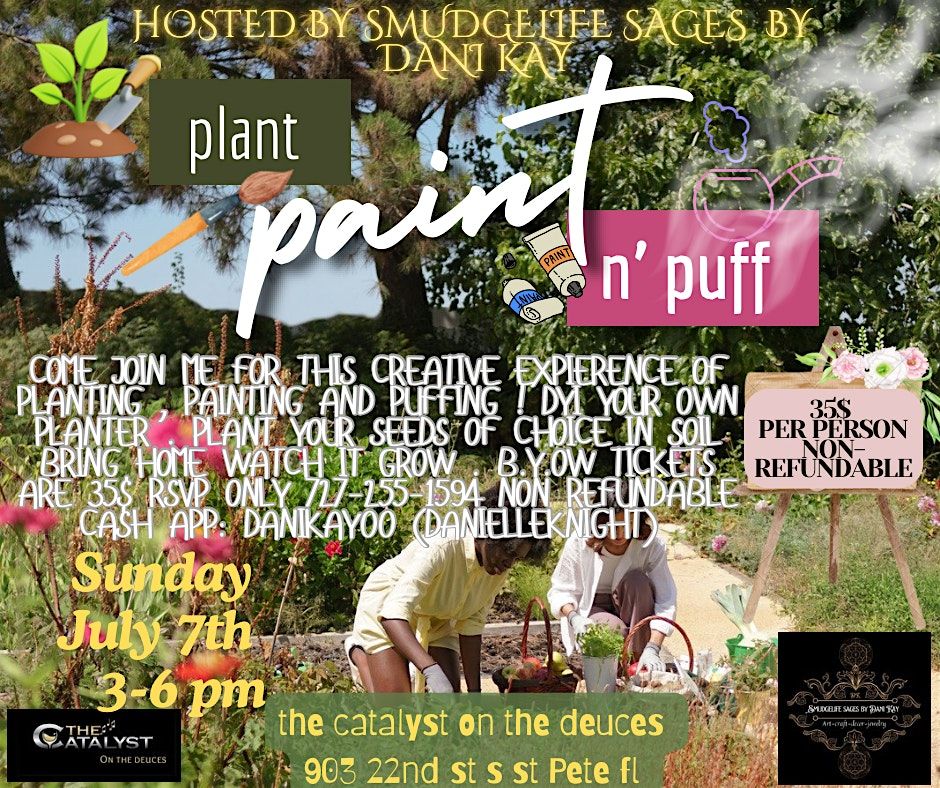 Plant paint n\u2019 puff