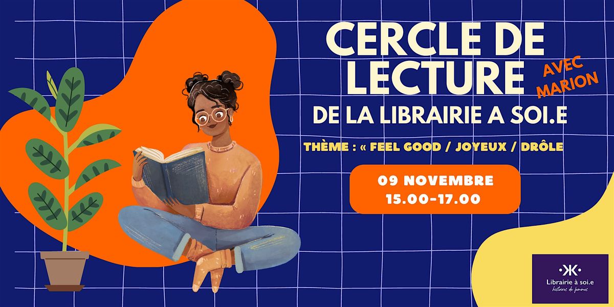 Cercle de Lecture de la Librairie \u00e0 soi.e avec Marion