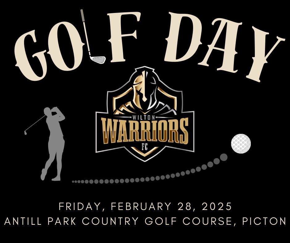 Wilton Warriors FC Golf Day \u2013 Save the Date! \u26f3\ufe0f