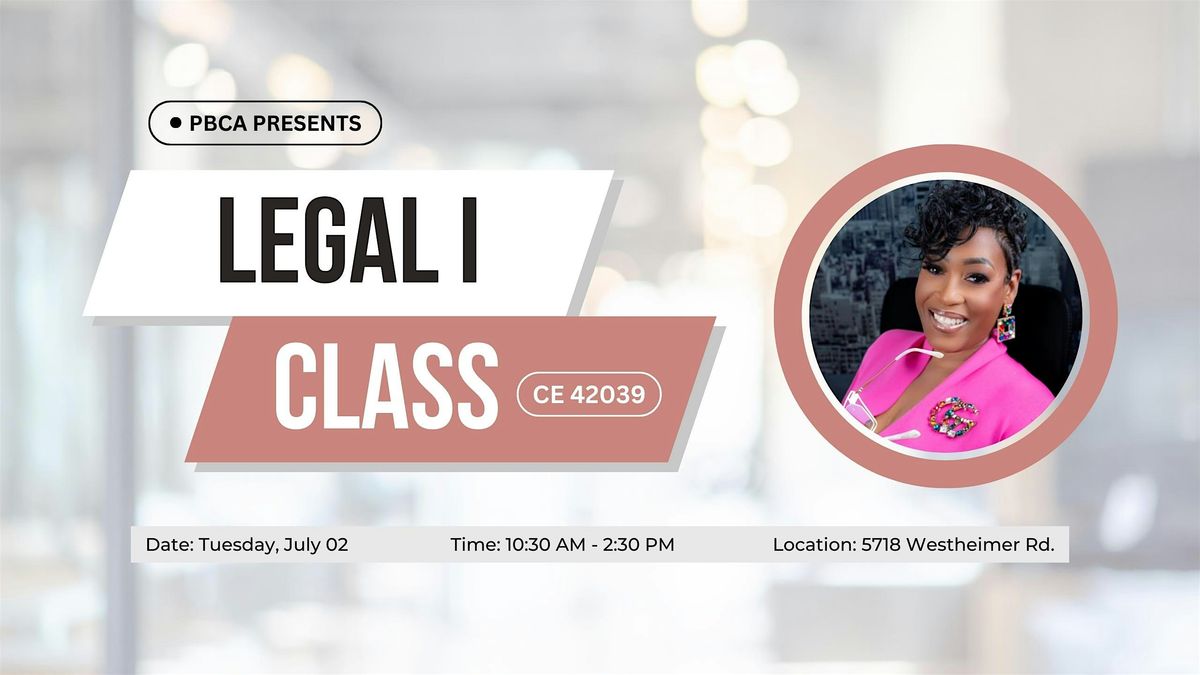 Legal I - Class