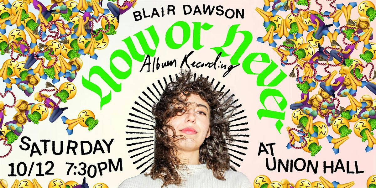 Blair Dawson: Now or Never Album Recording