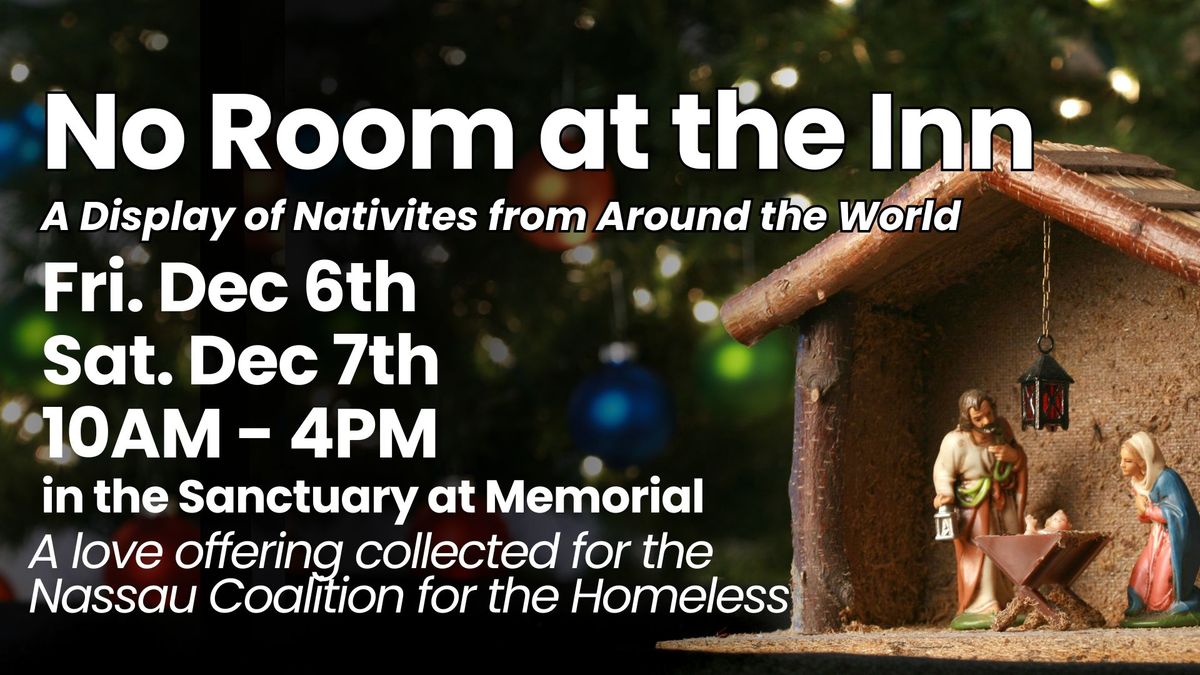 No Room at the Inn: FREE Nativity Display